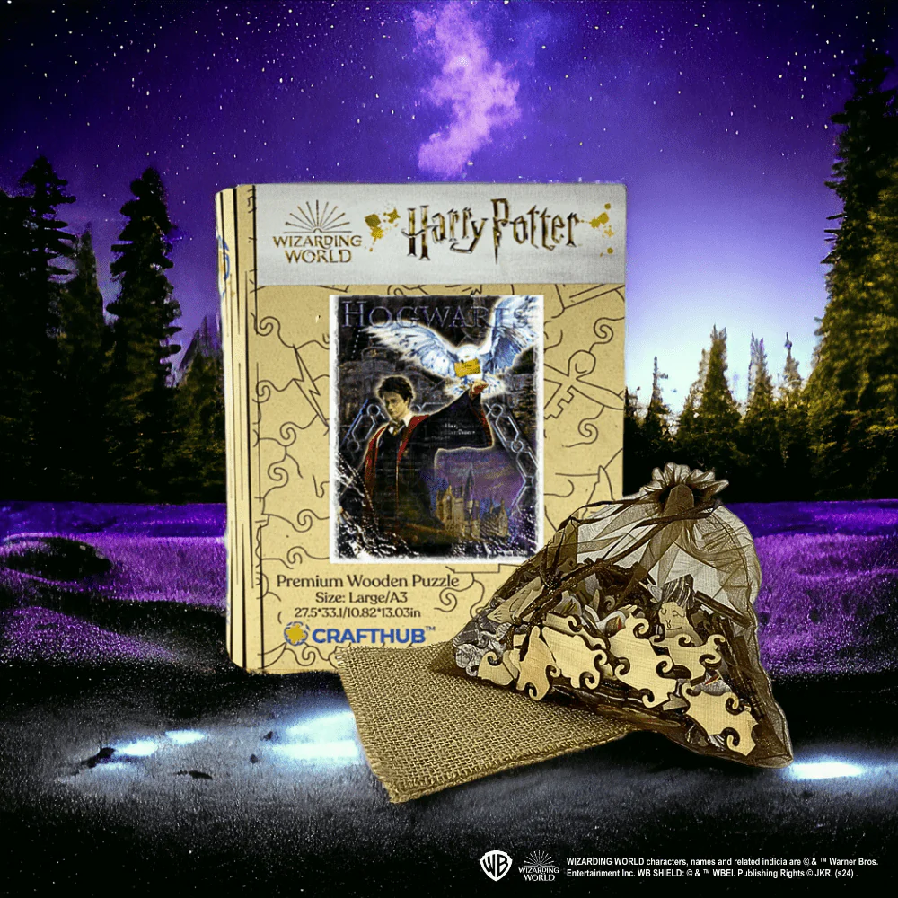Harry and the White Owl Wooden Jigsaw Puzzle