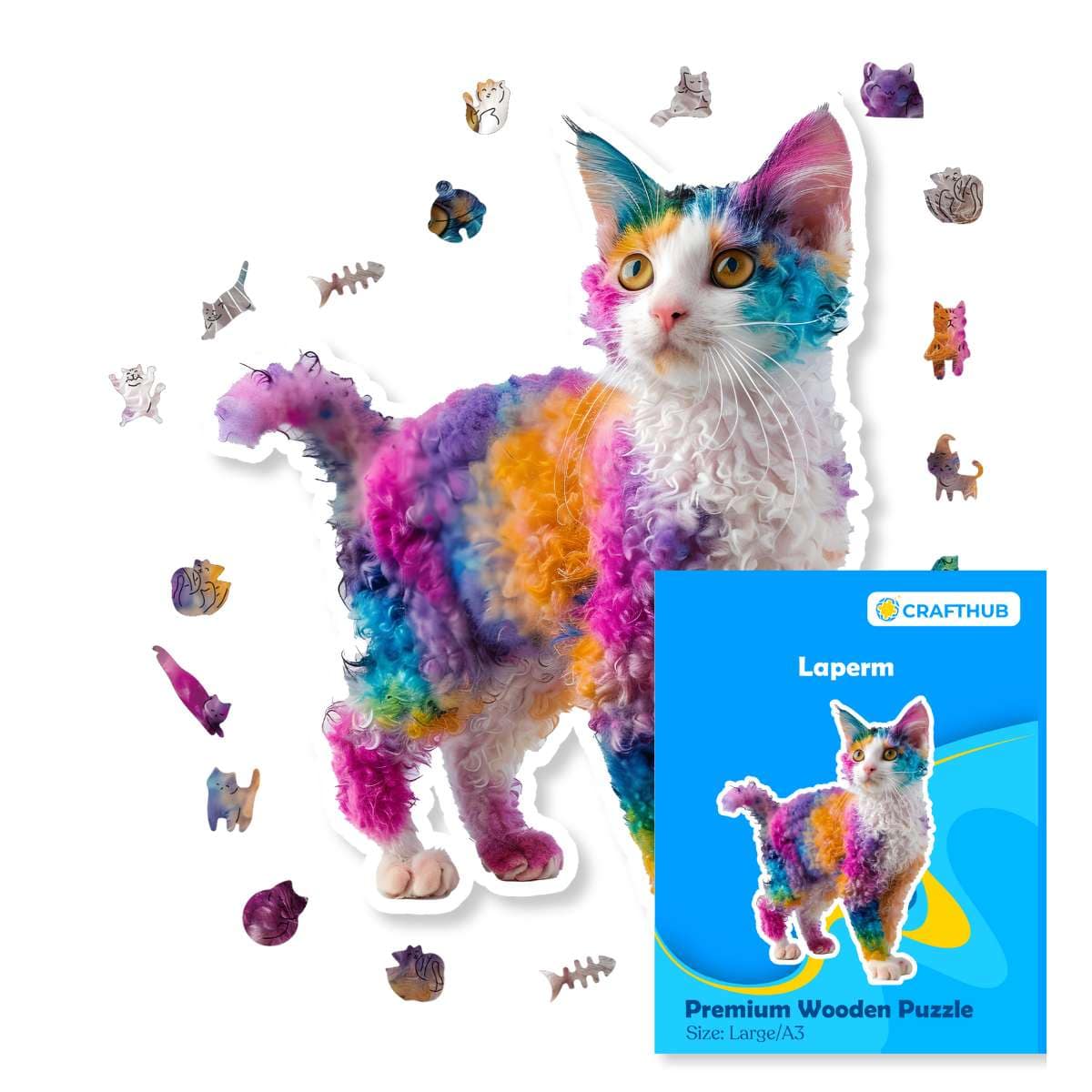 Laperm Cat - Jigsaw Puzzle