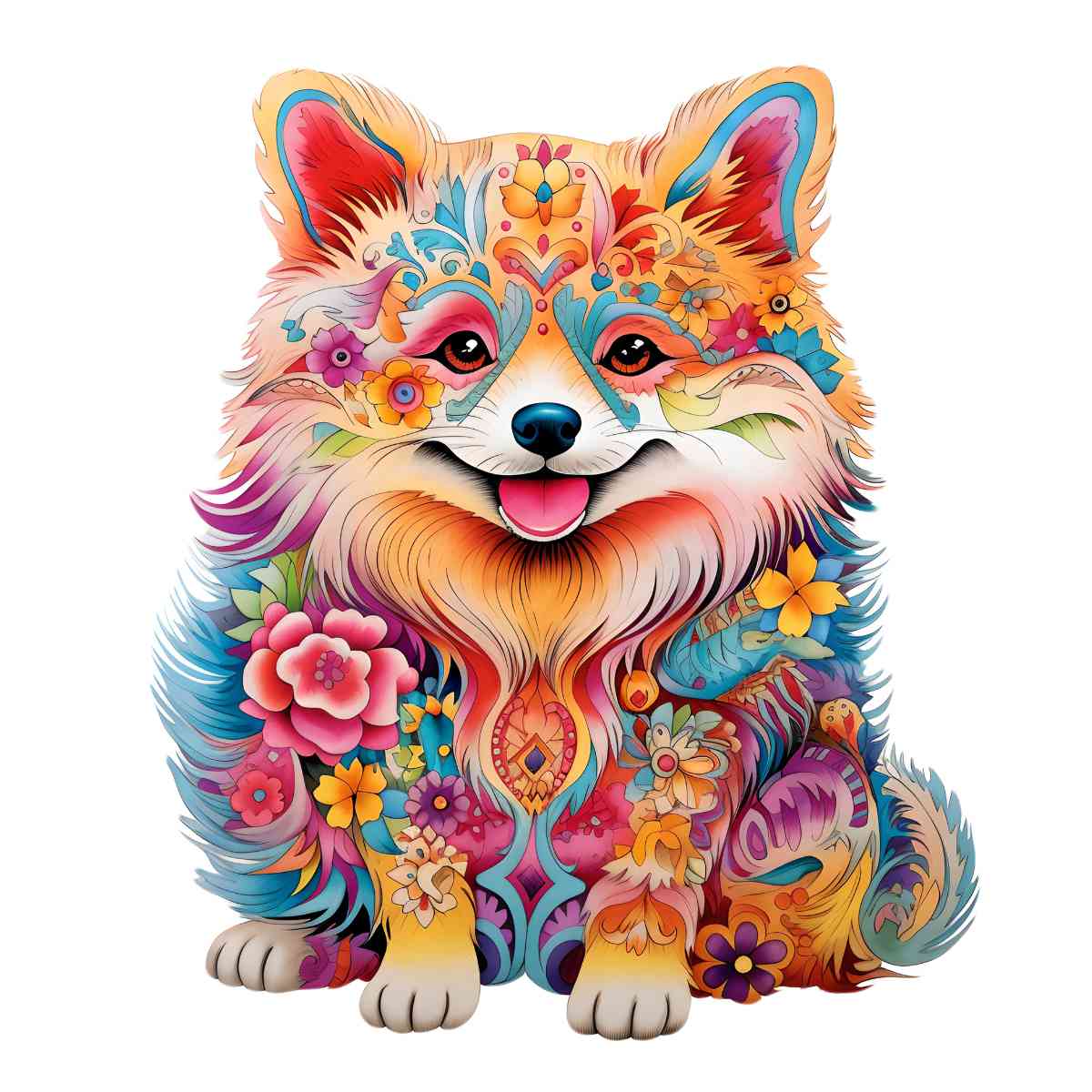Pomeranian Dog - Jigsaw Puzzle