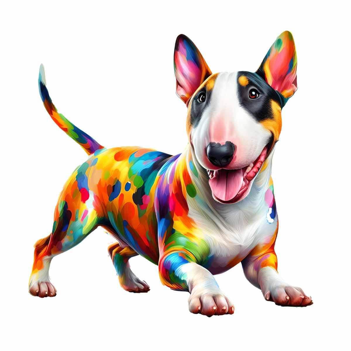 English Bull Terrier Dog - Jigsaw Puzzle