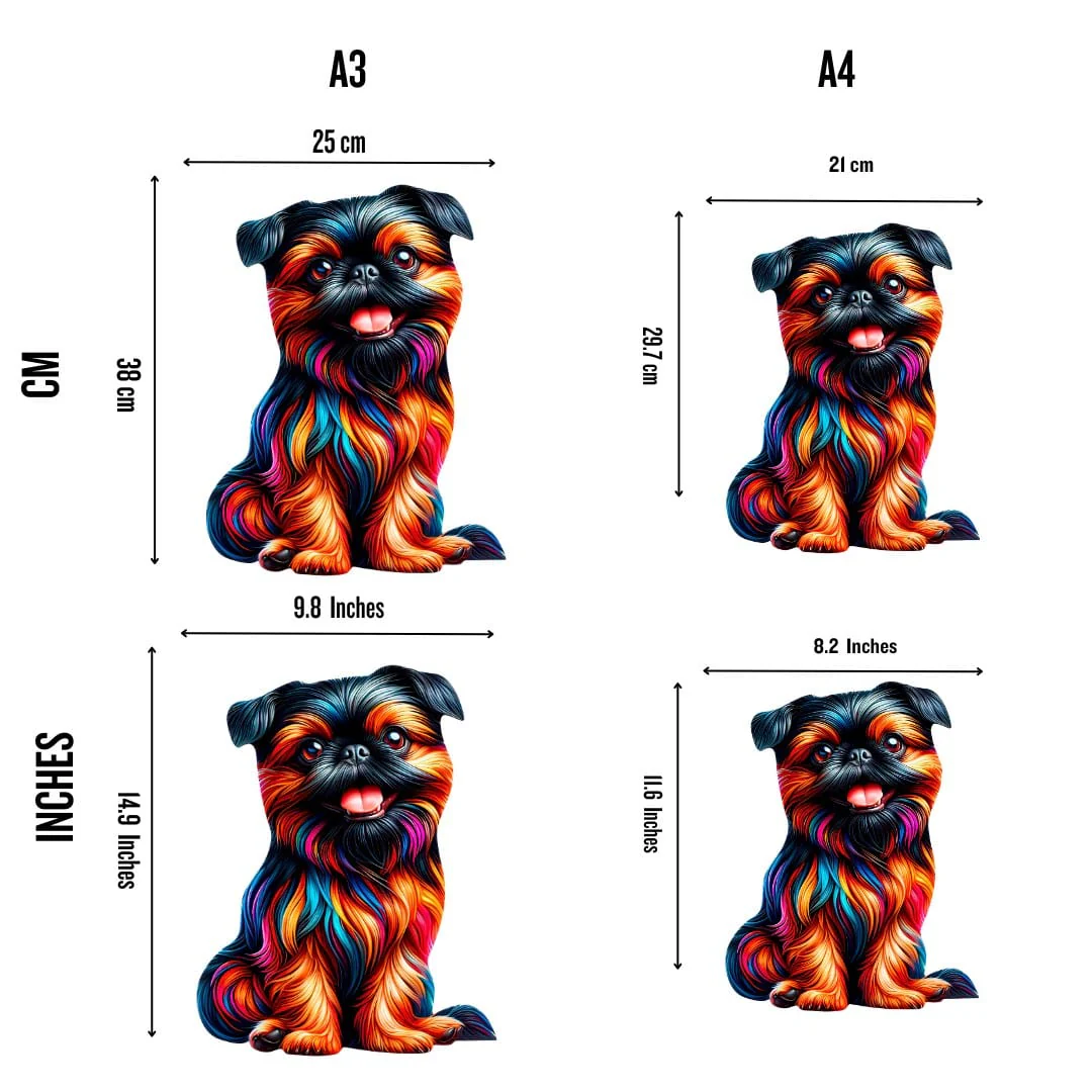 Brussels Griffon Dog - Jigsaw Puzzle