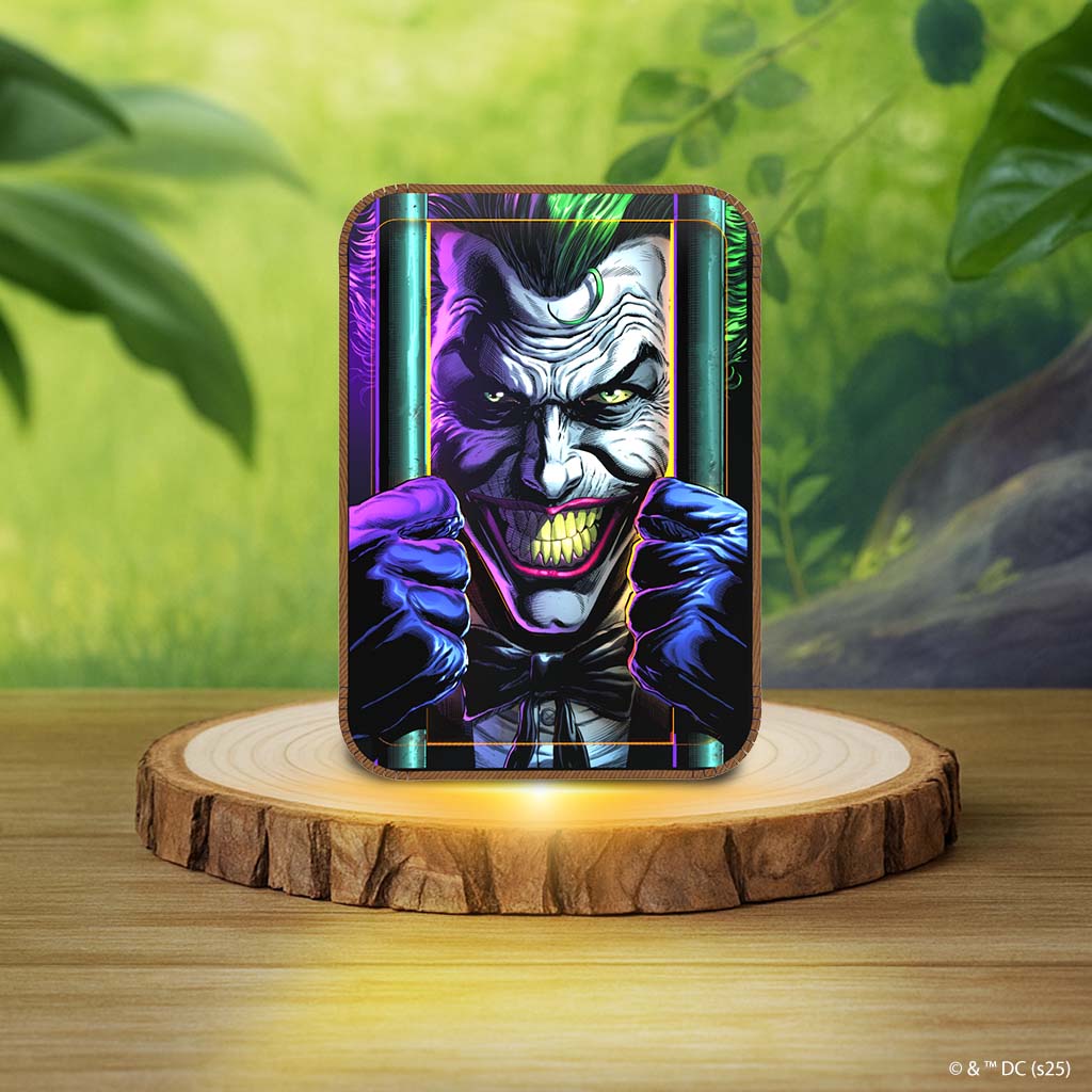 The Joker - 3D DIY Wooden Puzzle Night Lamp