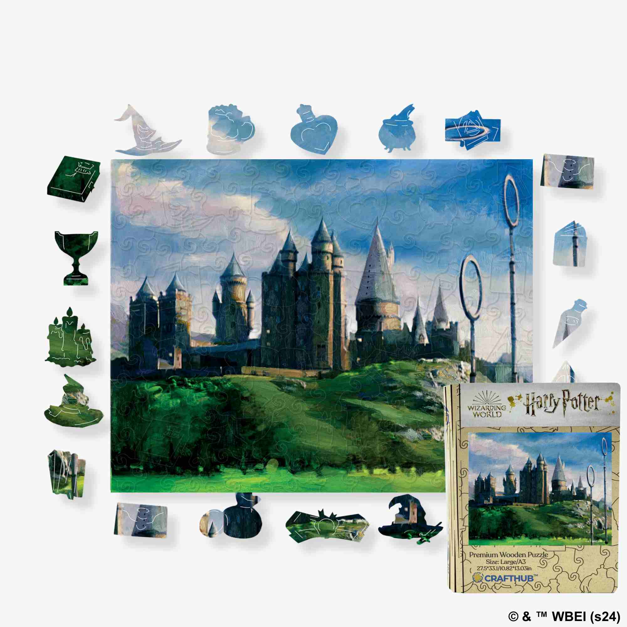 Harry Potter Quidditch Champions Wooden Jigsaw Puzzle