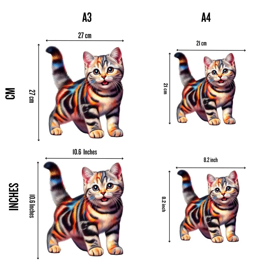American Shorthair Cat - Jigsaw Puzzle