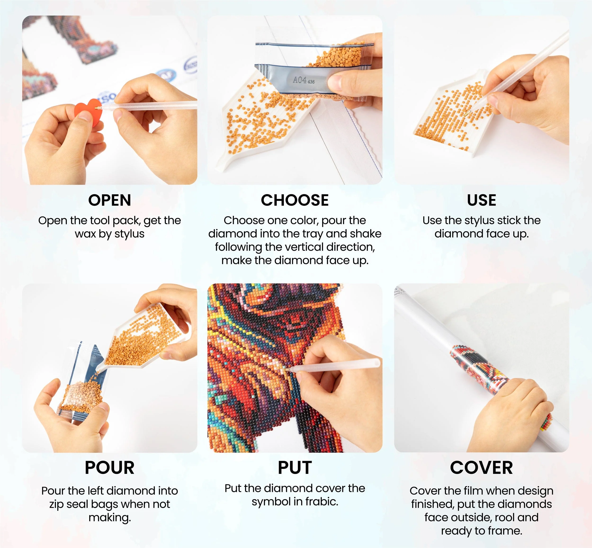 Sunset Beach - Diamond Painting Kit