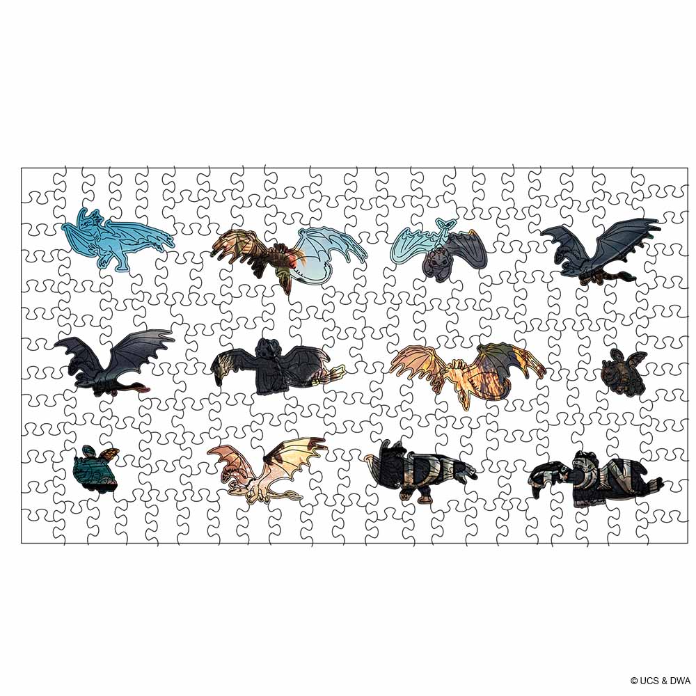 Roaring And Soaring - Wooden Jigsaw Puzzle