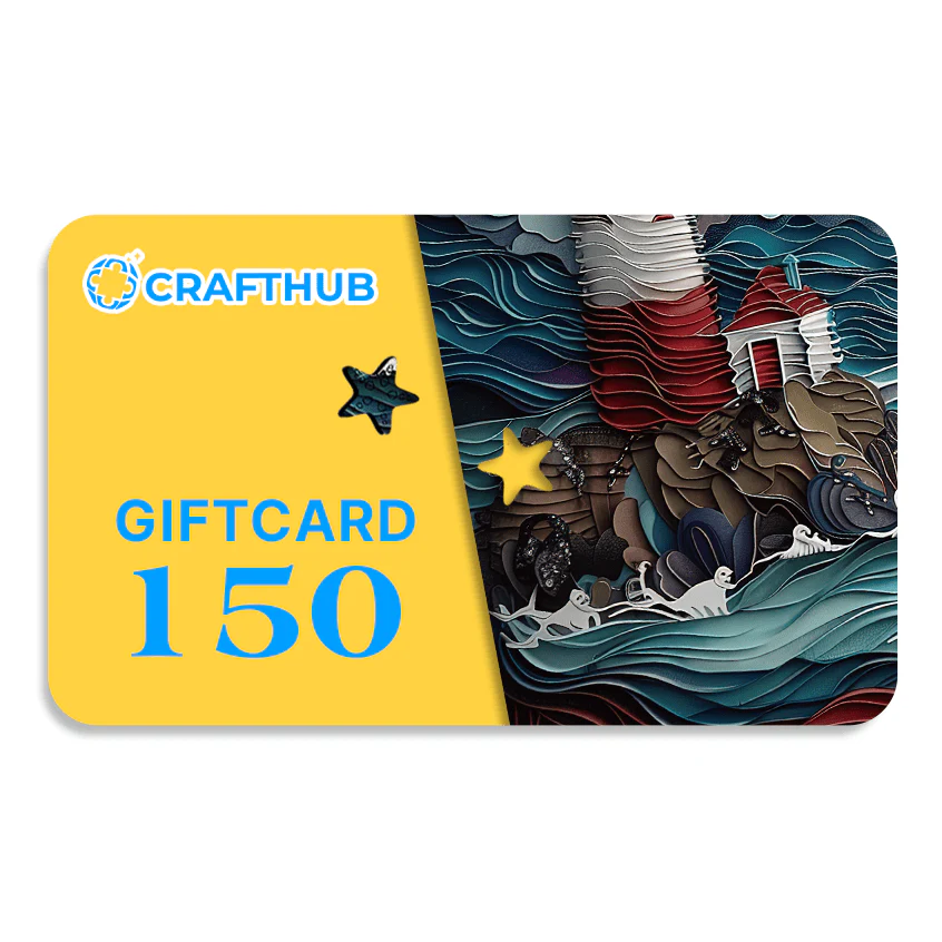 Craft Hub Gift Cards $30 to $200