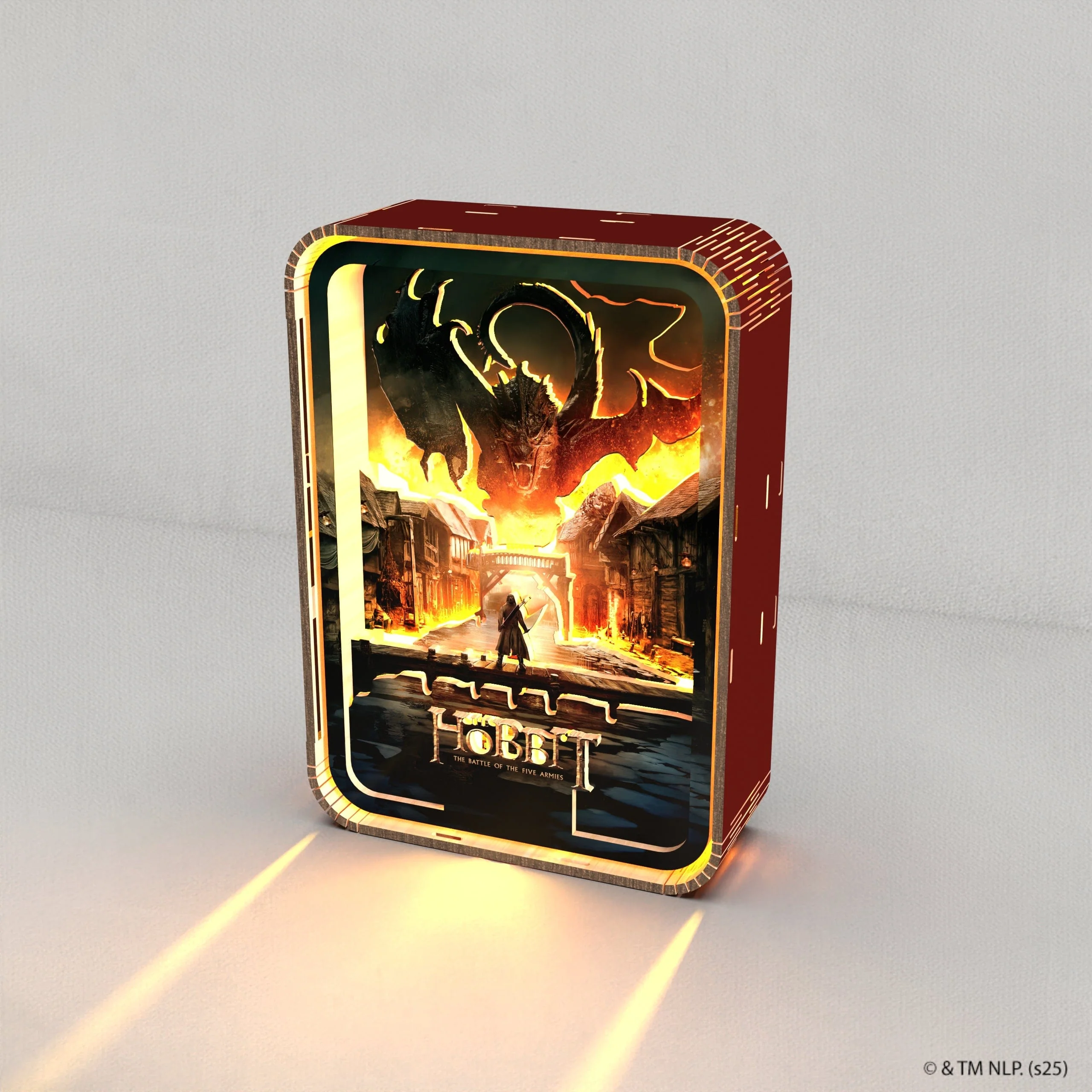The Hobbit - 3D DIY Wooden Puzzle Night Lamp