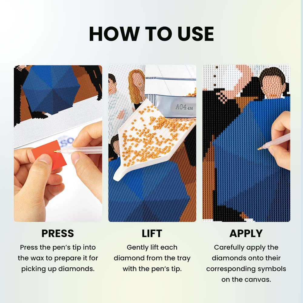 Friends - Diamond Painting Kit