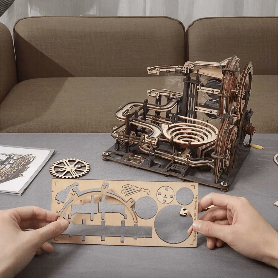 Marble Night City - Marble Run 3D Puzzle