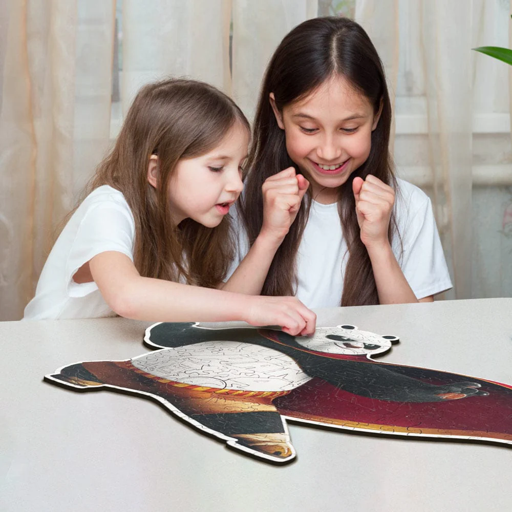 Kung Fu Panda - Wooden Jigsaw Puzzle