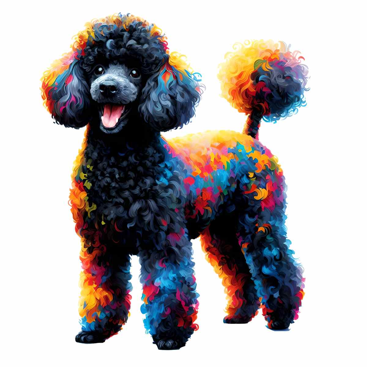 Black Poodle Dog - Jigsaw Puzzle