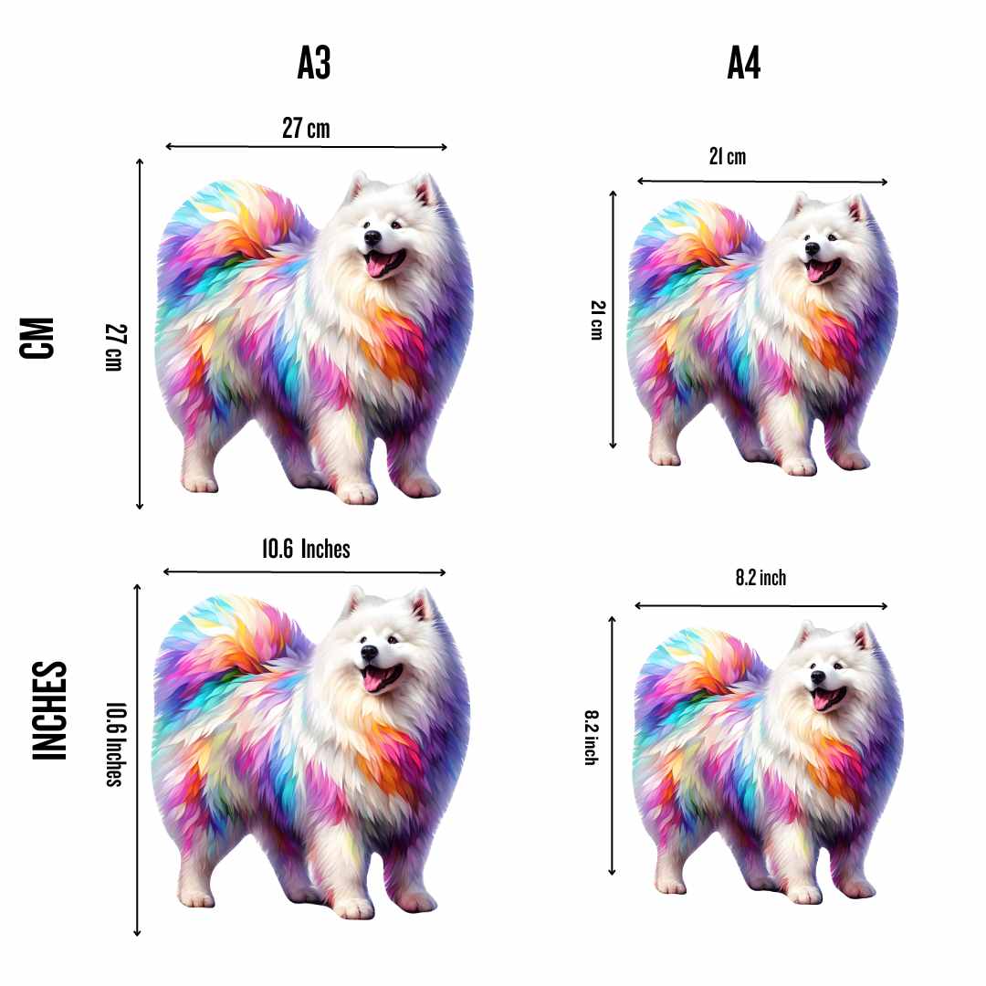 Samoyed Dog - Jigsaw Puzzle