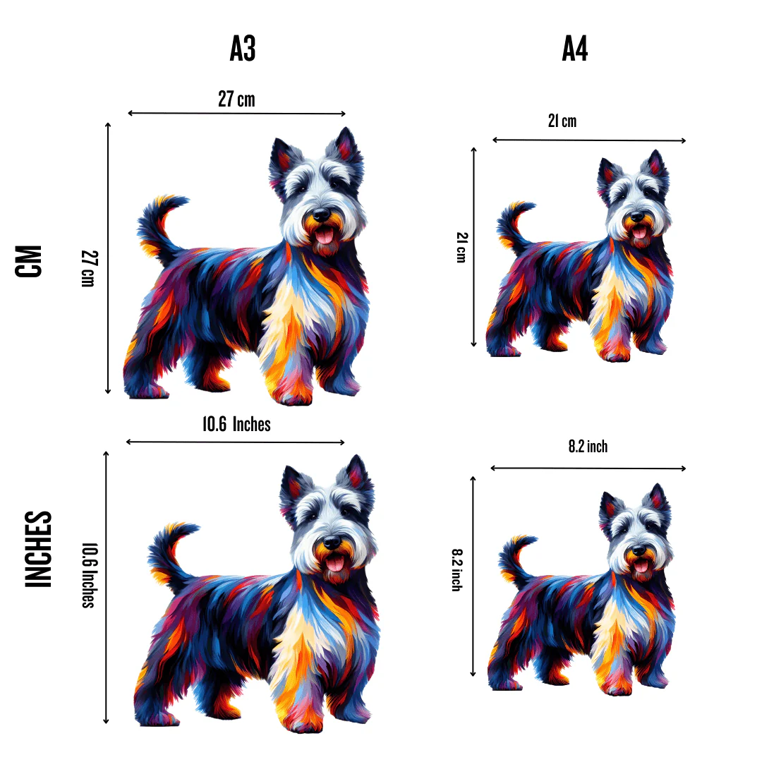 Scottish Terrier / Scottie Dog - Jigsaw Puzzle