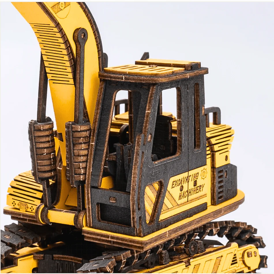 Excavator Engineering Vehicle 3D Puzzle