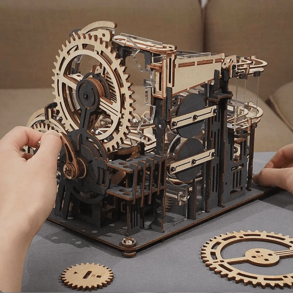 Marble Night City - Marble Run 3D Puzzle