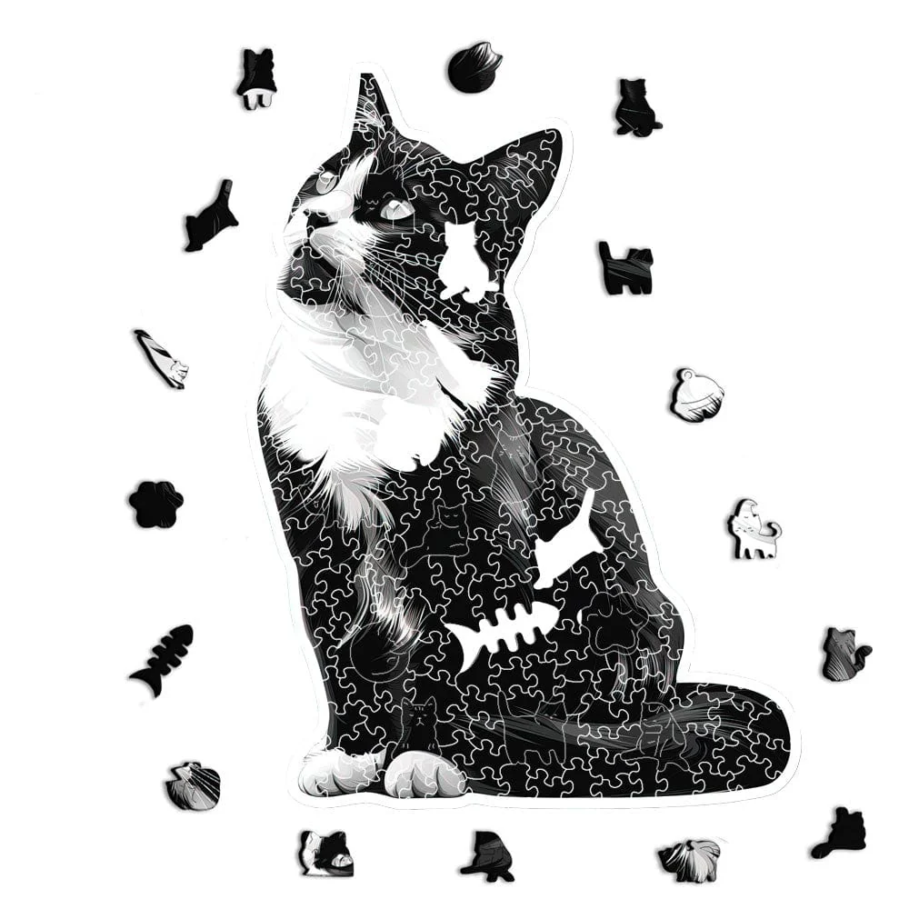Tuxedo Cat - Jigsaw Puzzle