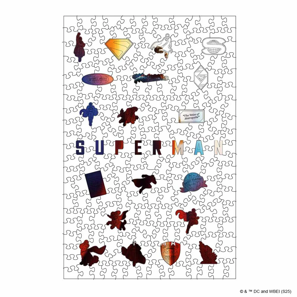 Superman - Wooden Jigsaw Puzzle