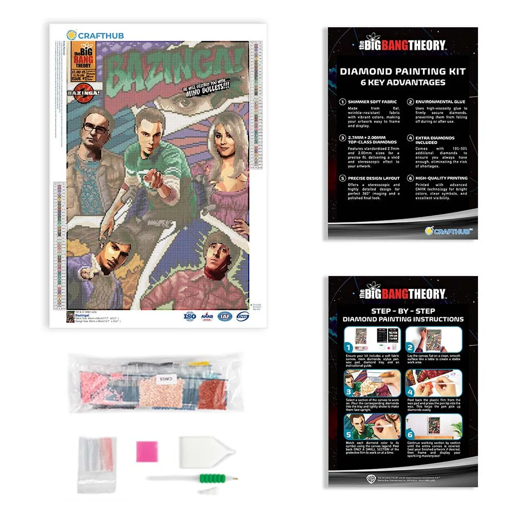 Bazinga! - Diamond Painting Kit