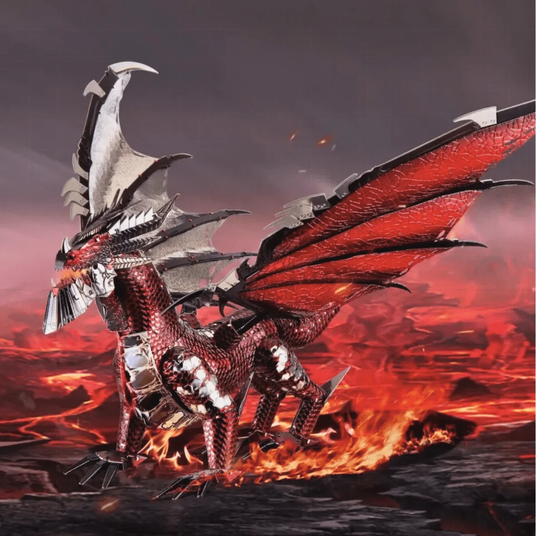 Black Dragon 3D Metal Puzzle