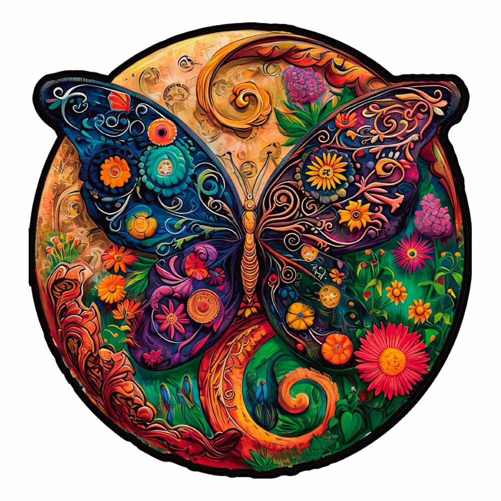 Autumn Butterfly - Jigsaw Puzzle