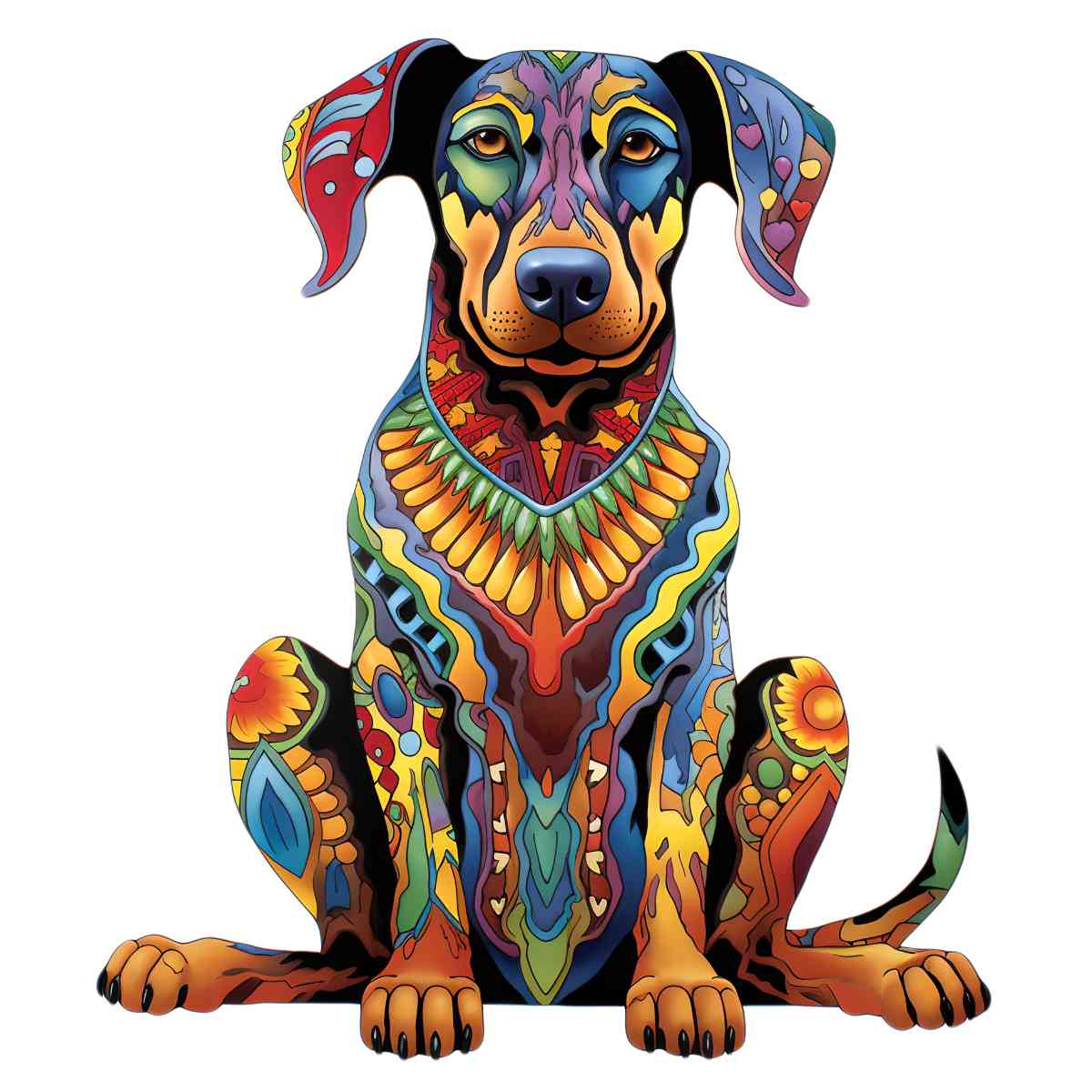 Doberman Pinscher Dog - Jigsaw Puzzle