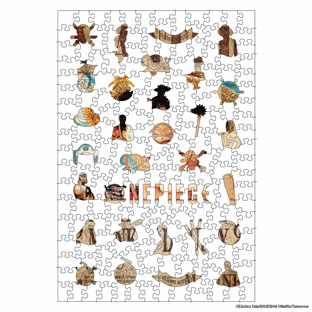 Wanted: Monkey D. Luffy - Wooden Jigsaw Puzzle