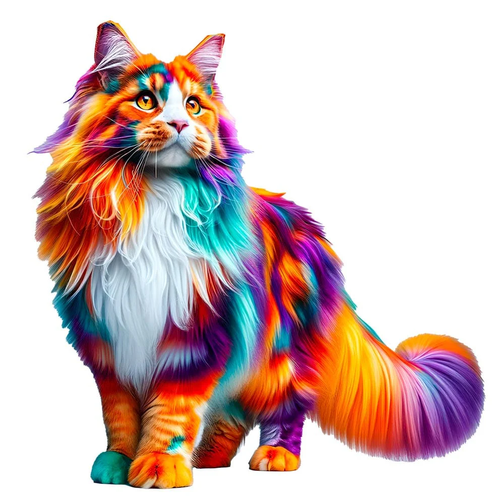 Maine Coon Cat - Jigsaw Puzzle