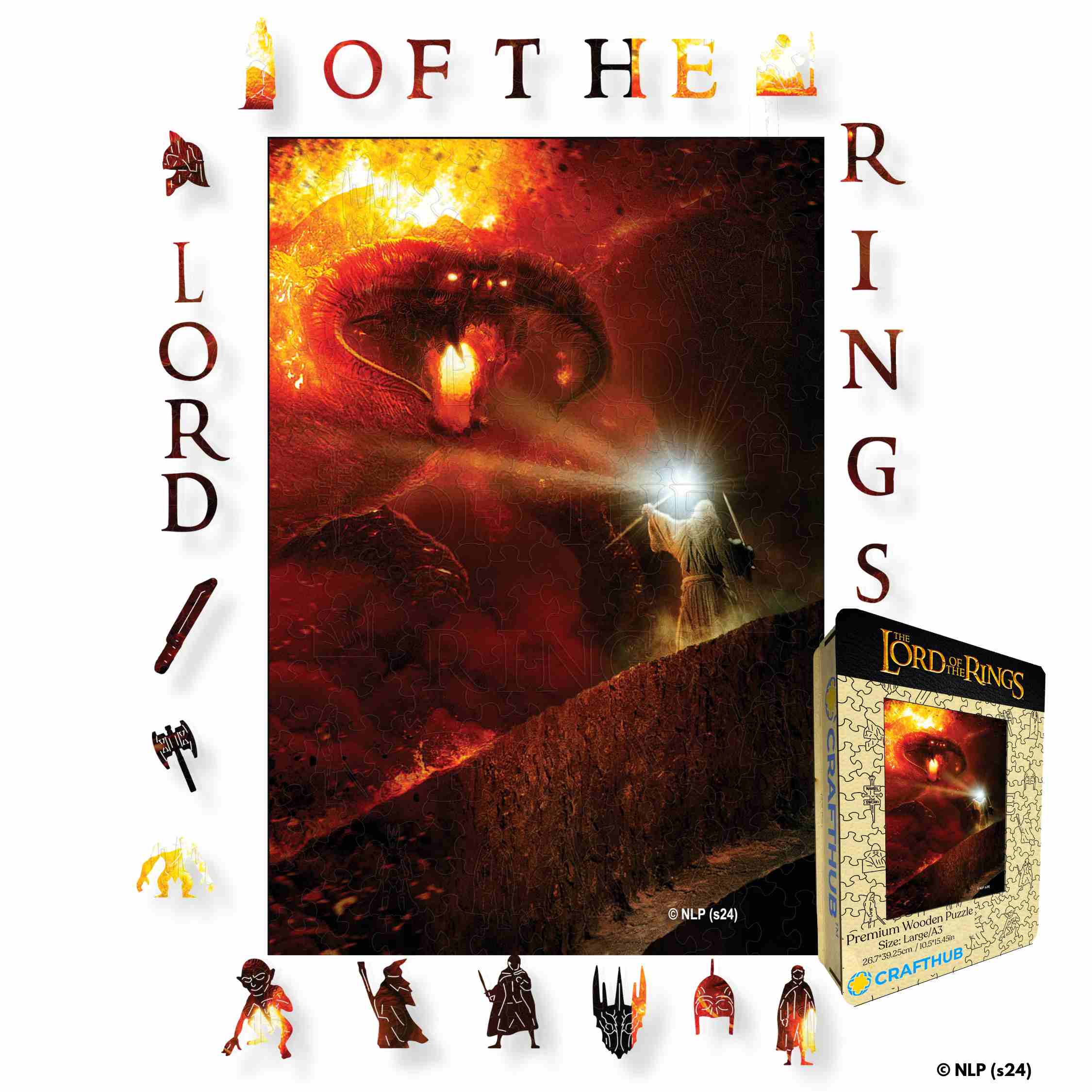 You Shall Not Pass - Wooden Jigsaw Puzzle