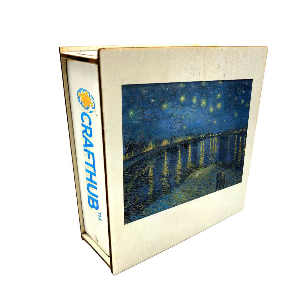 Starry Night Over The Rhône - Jigsaw Puzzle