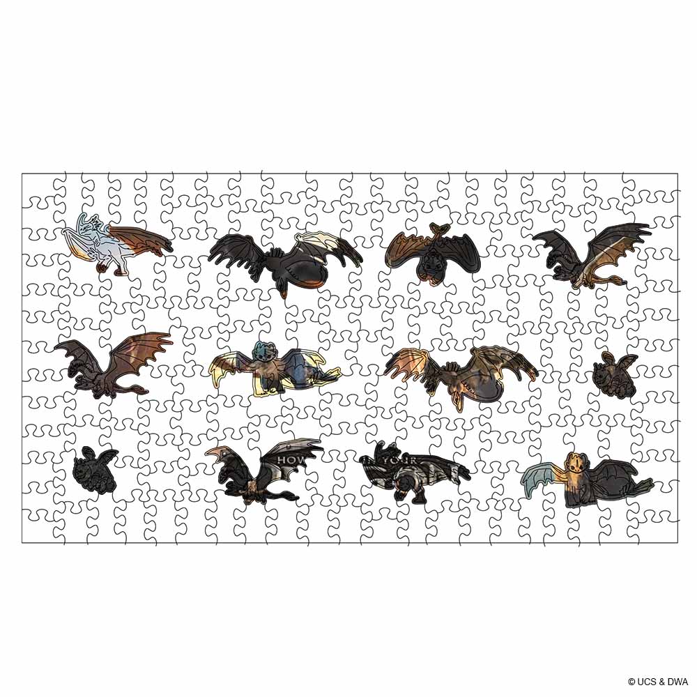The Dragon Rider - Wooden Jigsaw Puzzle