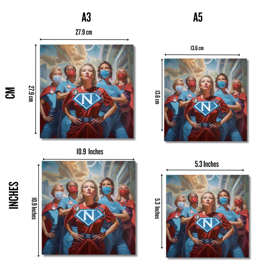 Nurses Are Superheroes - Jigsaw Puzzle