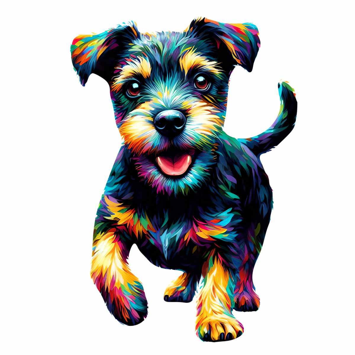 Patterdale Terrier Dog - Jigsaw Puzzle