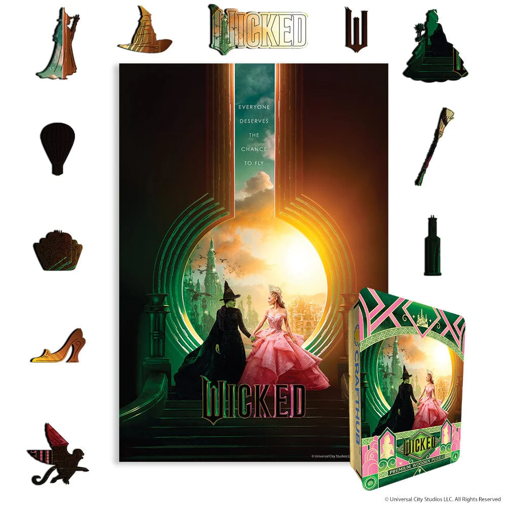 Journey to the Emerald City - Wooden Jigsaw Puzzle