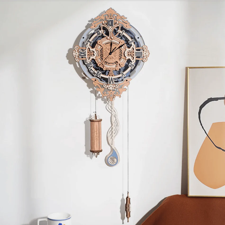 Romantic Gear Clock 3D Puzzle