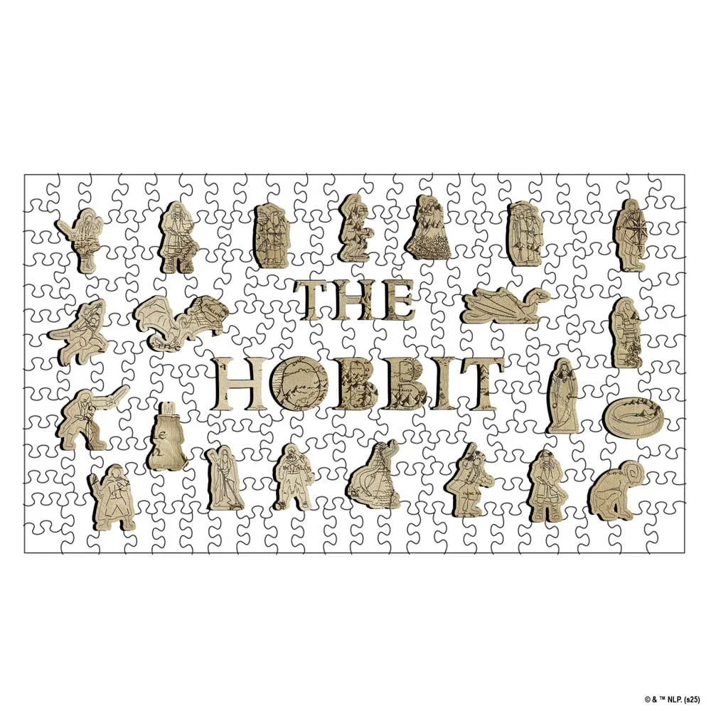 The Great Map of Middle-earth - Wooden Jigsaw Puzzle