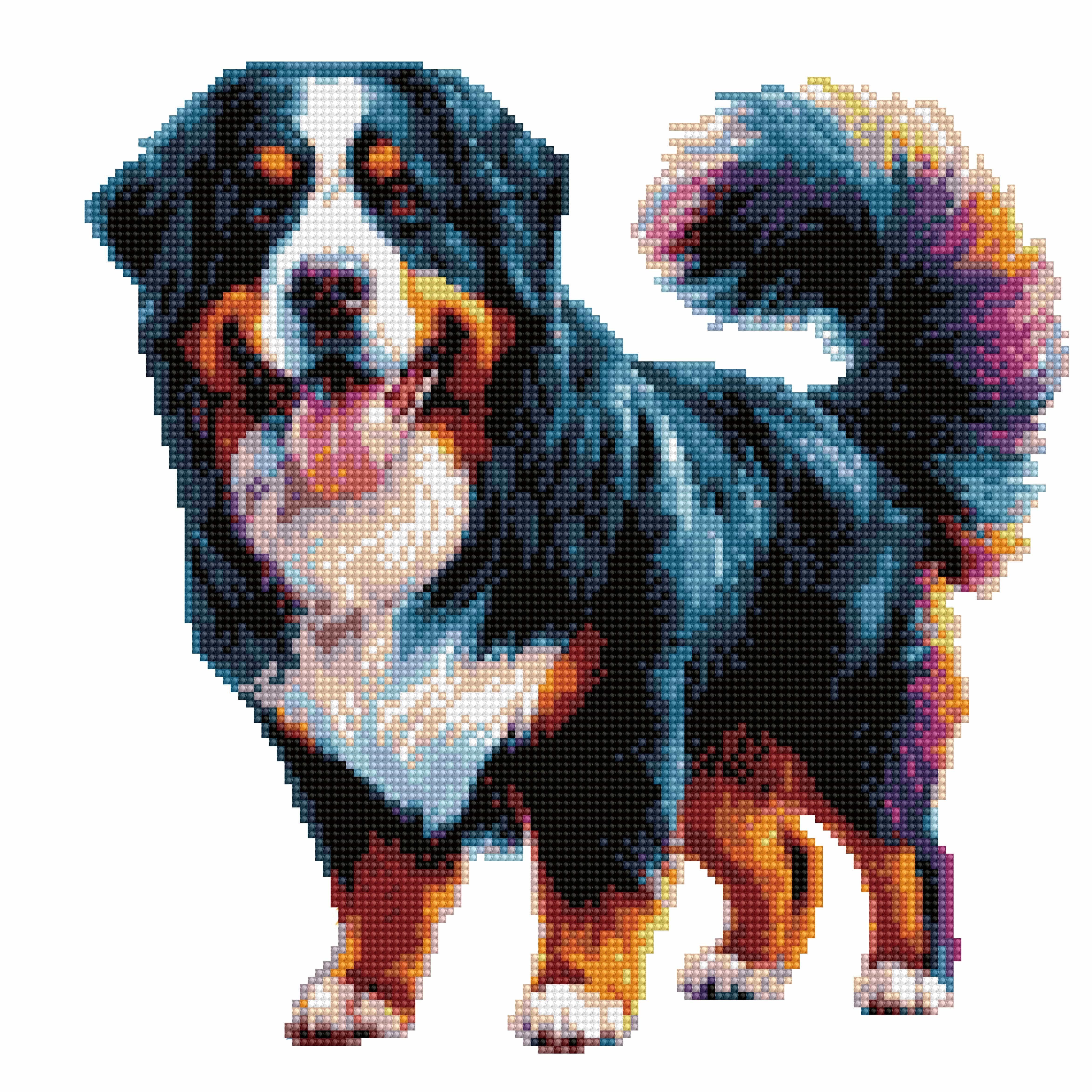 Bernese Mountain Dog - Diamond Painting Kit