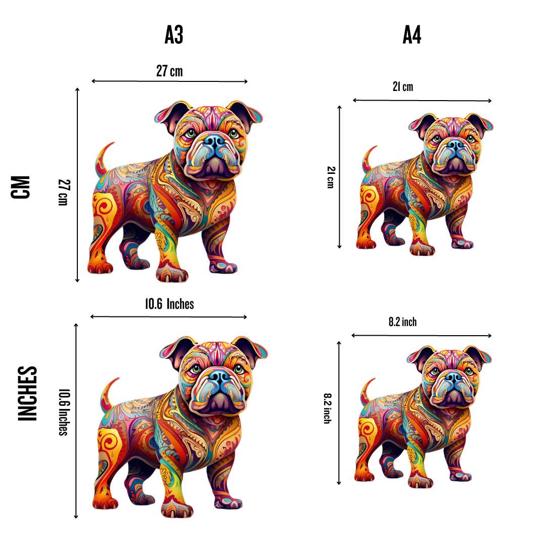 English Bulldog - Jigsaw Puzzle