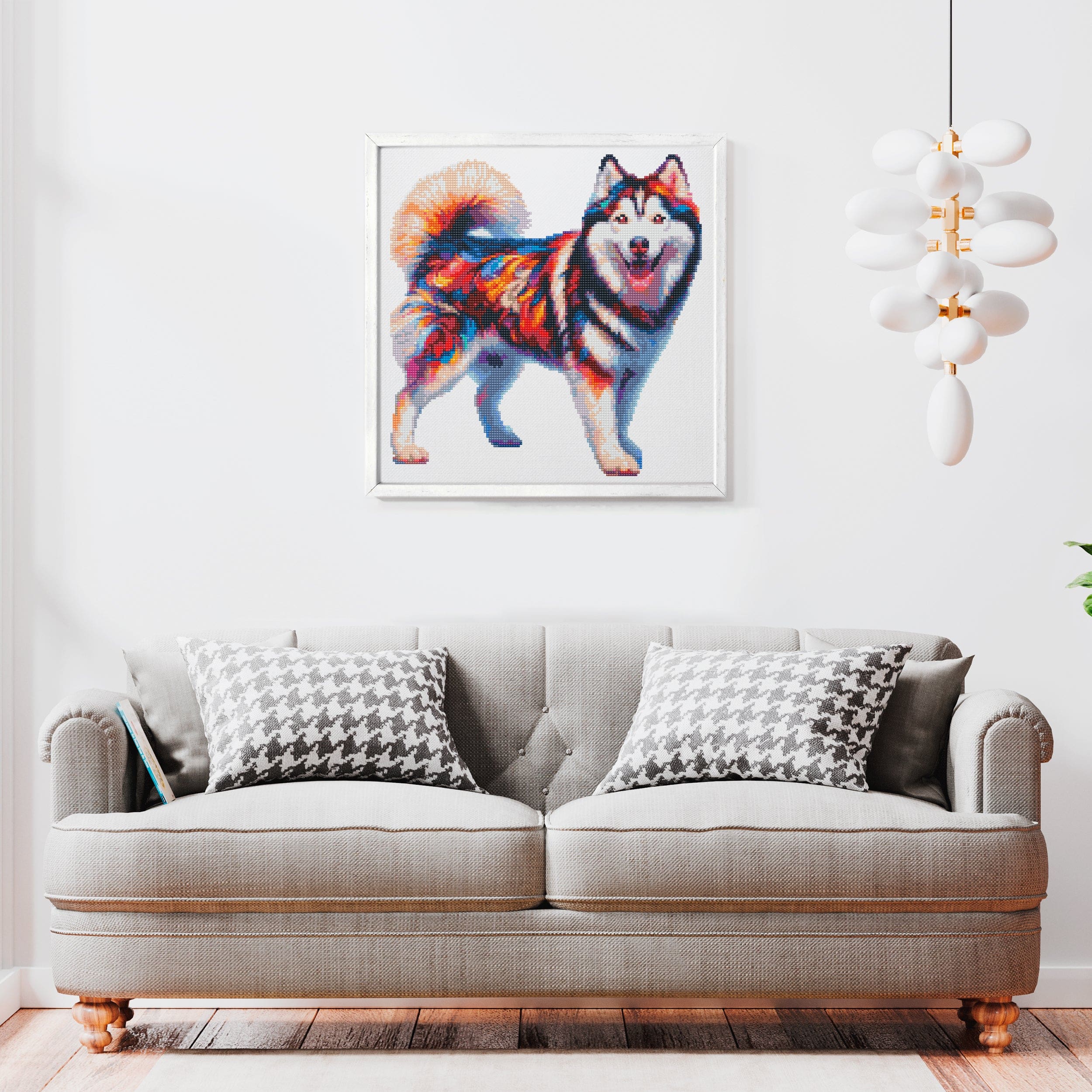 Husky Dog - Diamond Painting Kit