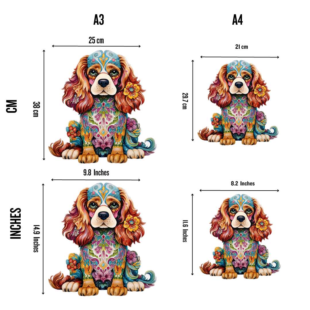 King Charles Dog - Jigsaw Puzzle