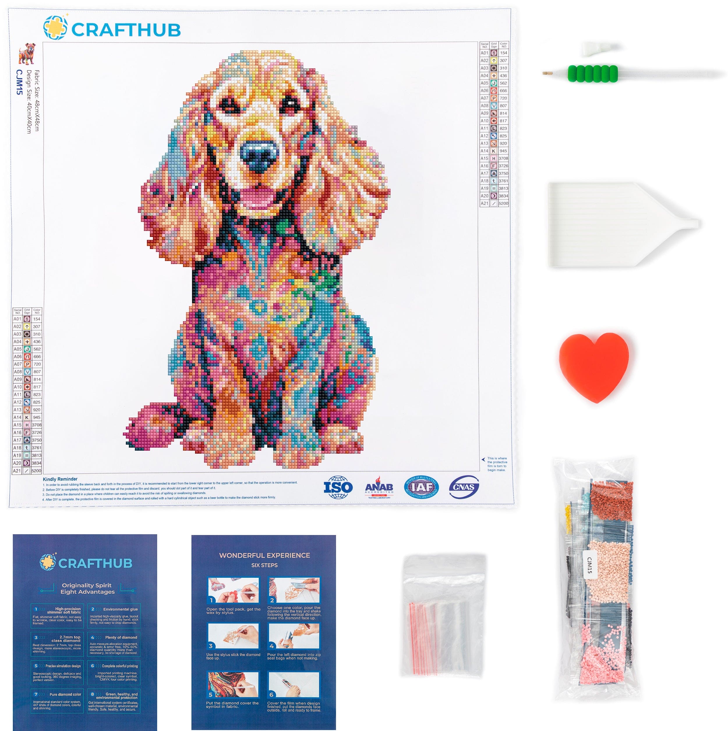 Cocker Spaniel Dog - Diamond Painting Kit