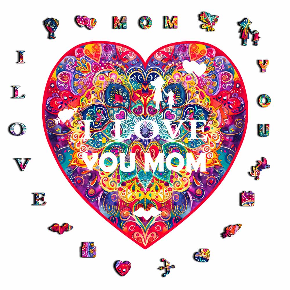 Mandala Heart - Jigsaw Puzzle
