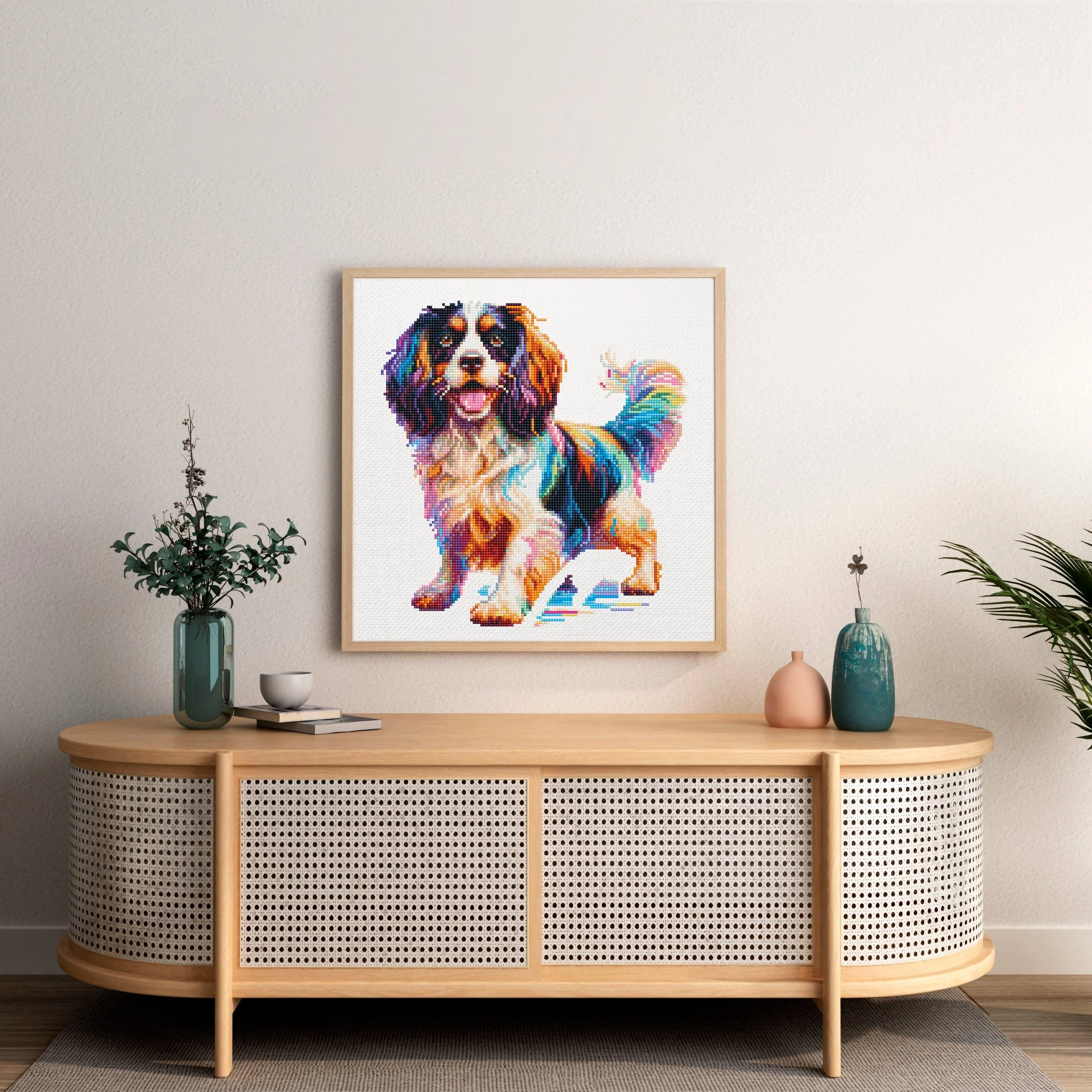 Sprocker English Springer Spaniel Dog - Diamond Painting Kit
