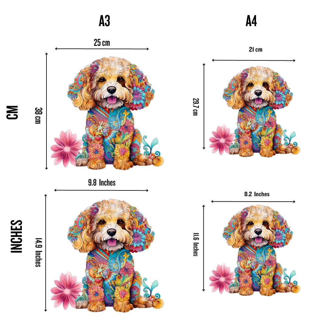 Cavapoo Dog - Jigsaw Puzzle
