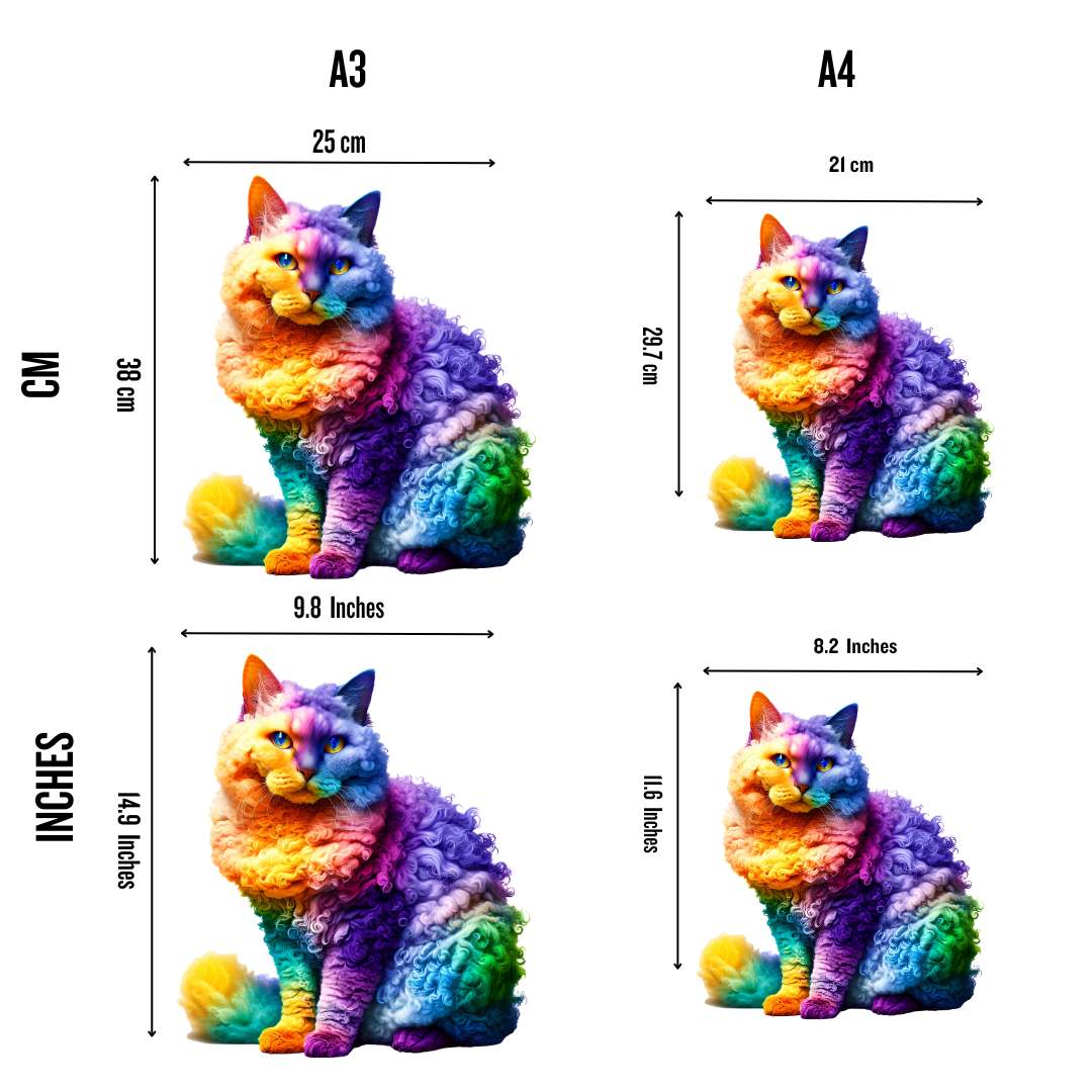 Selkirk Rex Cat - Jigsaw Puzzle