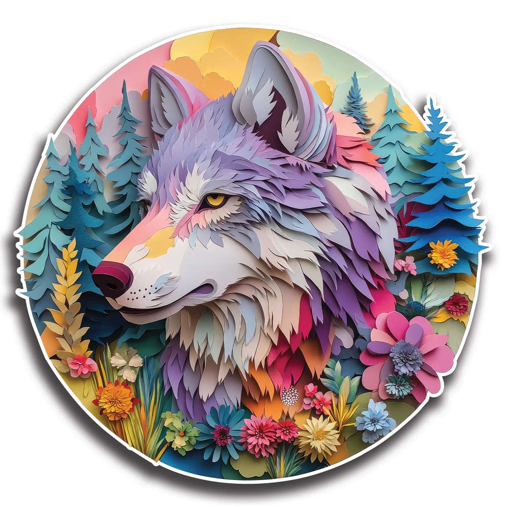 Blooming Wolf - Jigsaw Puzzle