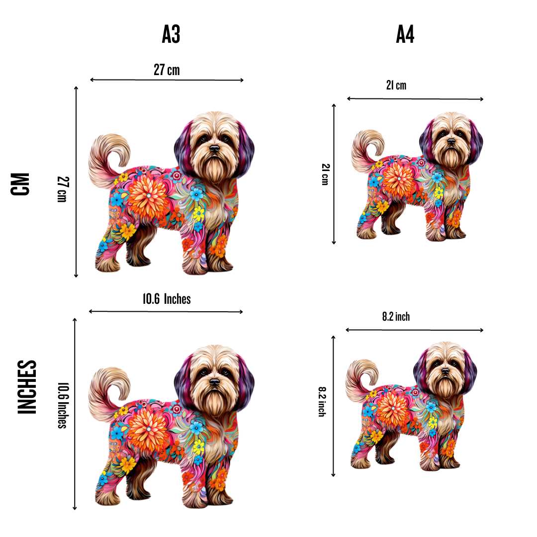 Lhasa Apso Dog - Jigsaw Puzzle