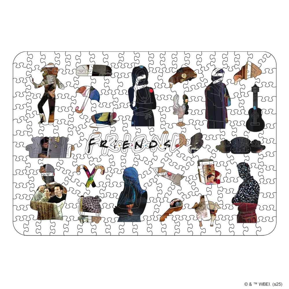 Friends Iconic Moments - Wooden Jigsaw Puzzle