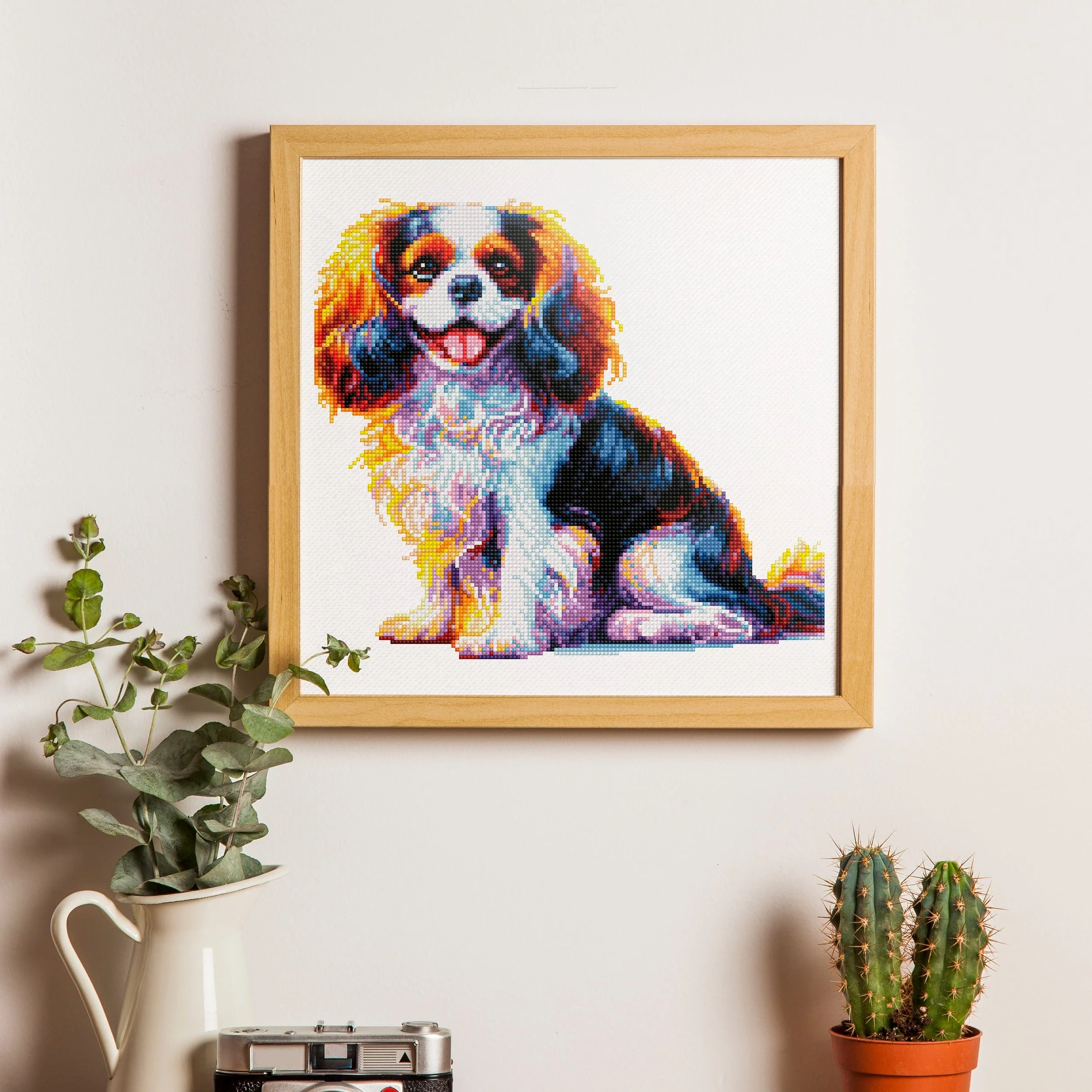 Cavalier King Charles Spaniel Dog - Diamond Painting Kit