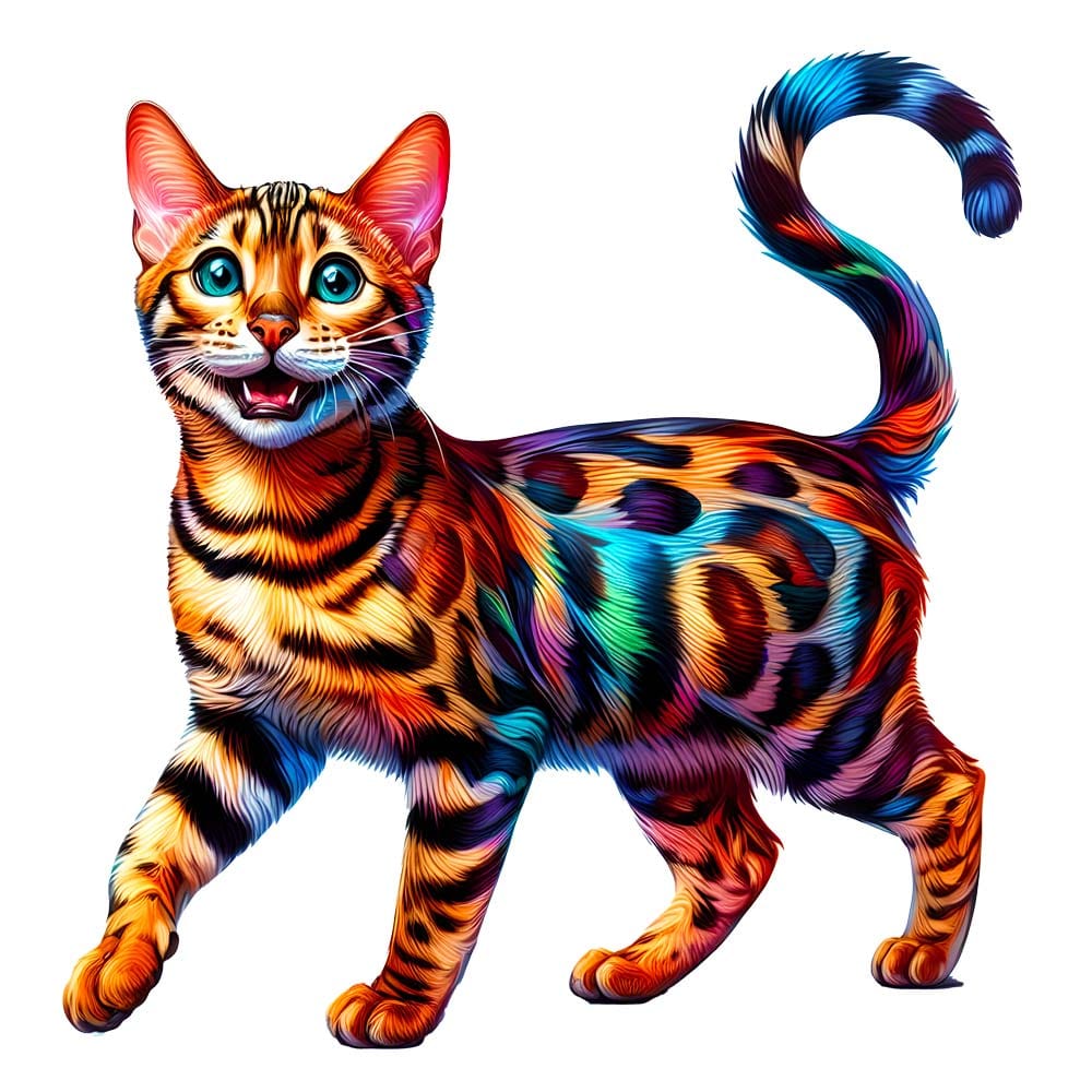 Bengal Cat - Jigsaw Puzzle